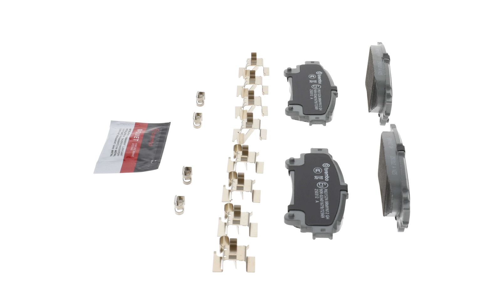 PRIME Ceramic Rear Disc Brake Pad Set - P83152N_13