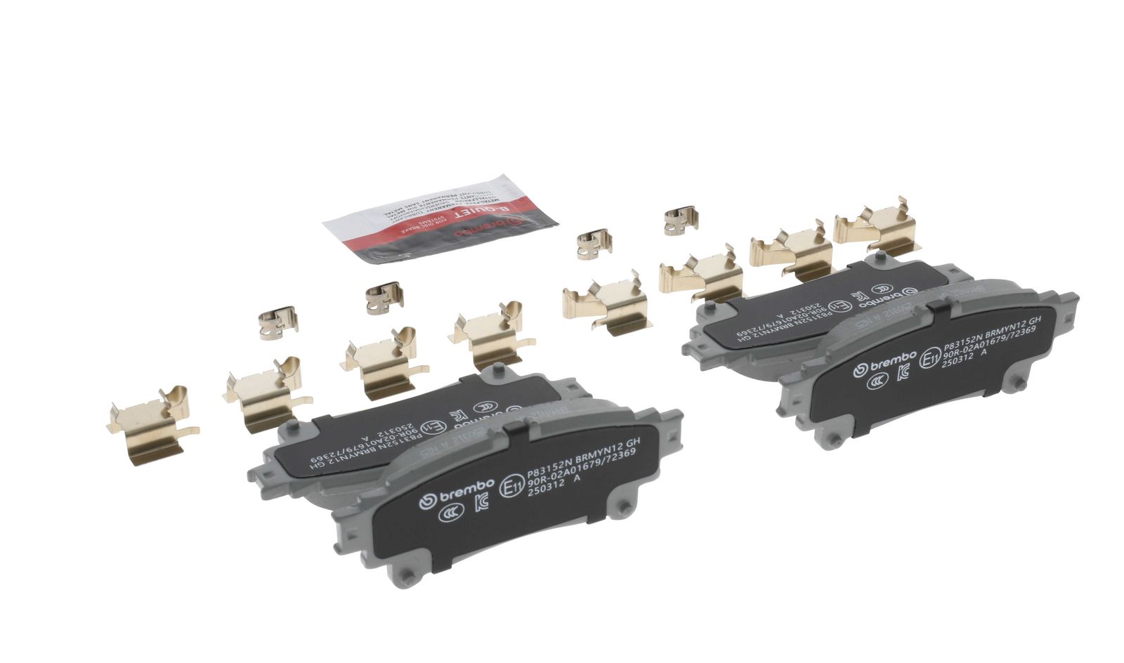 PRIME Ceramic Rear Disc Brake Pad Set - P83152N_17