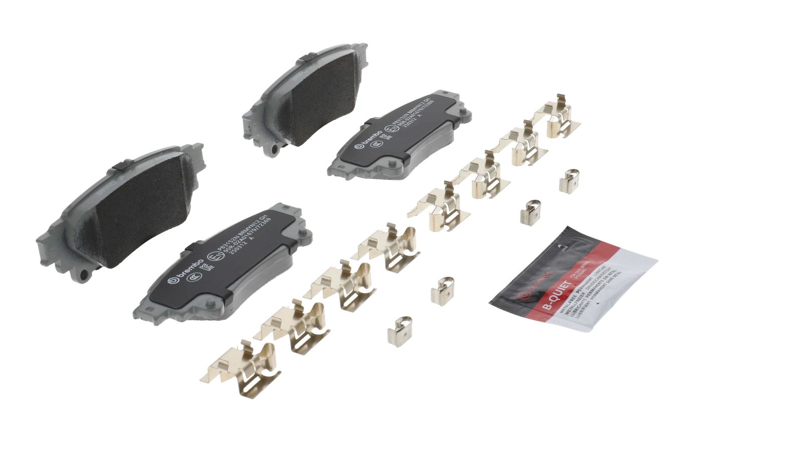 PRIME Ceramic Rear Disc Brake Pad Set - P83152N_27