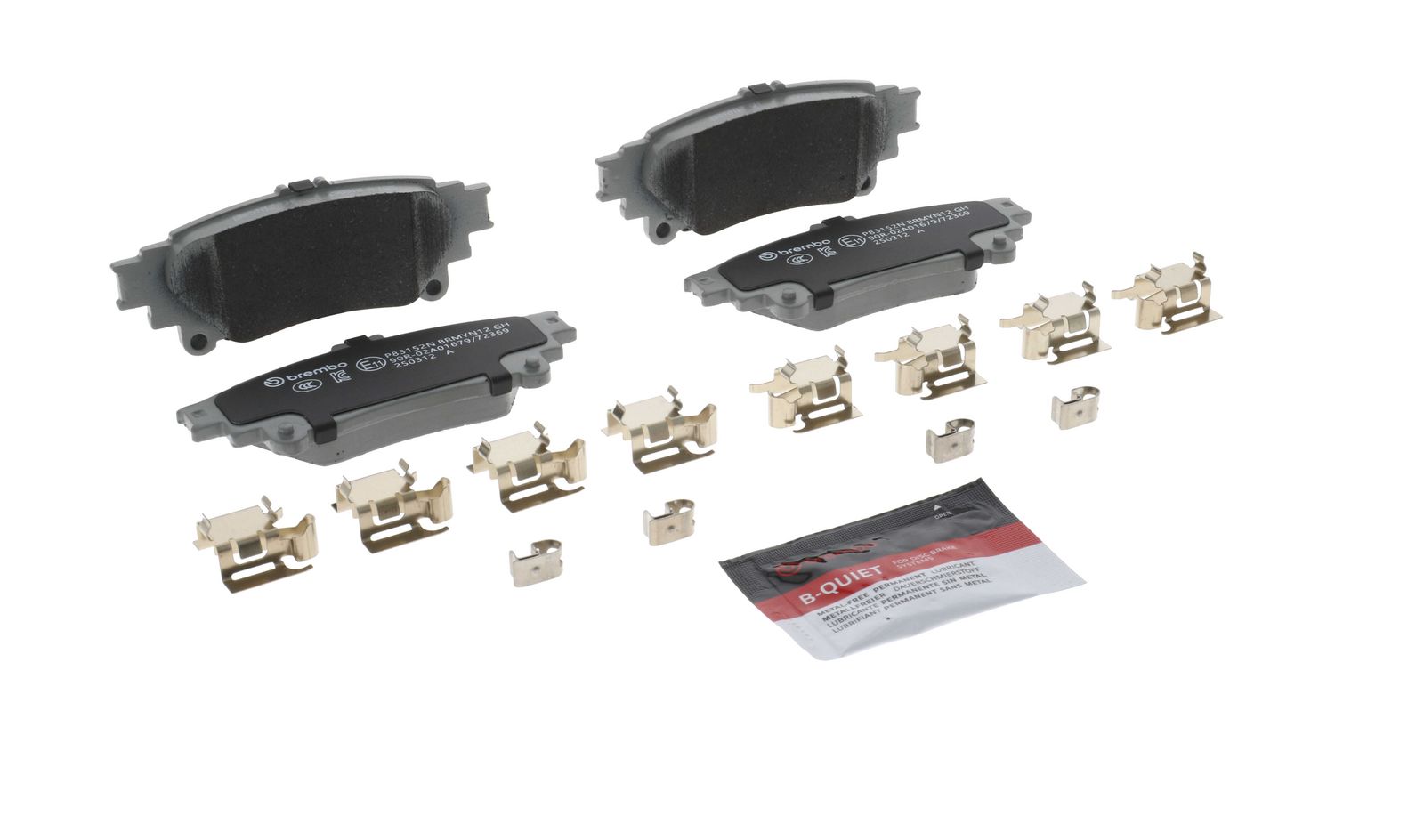 PRIME Ceramic Rear Disc Brake Pad Set - P83152N_29