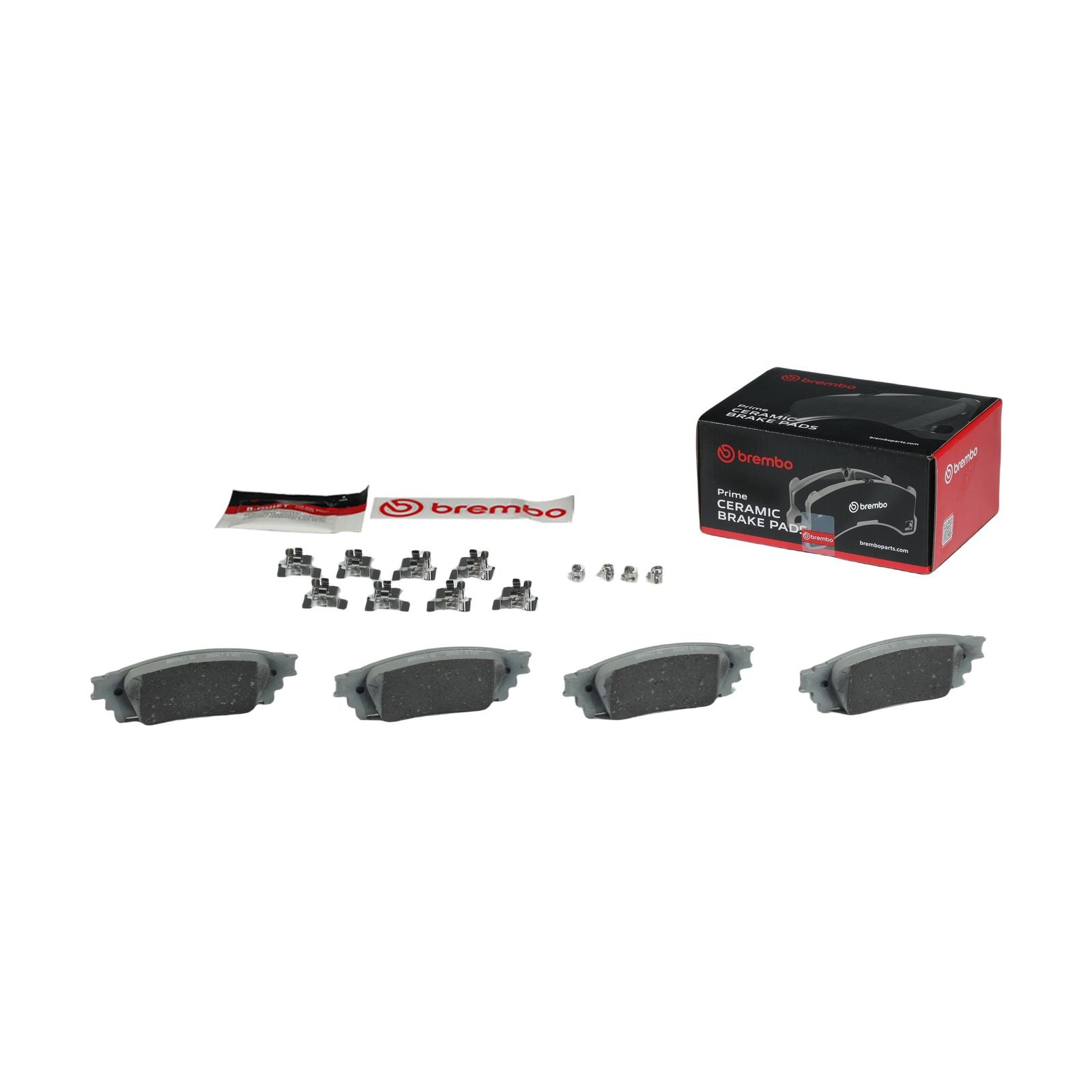 PRIME Ceramic Rear Disc Brake Pad Set - P83166N_03