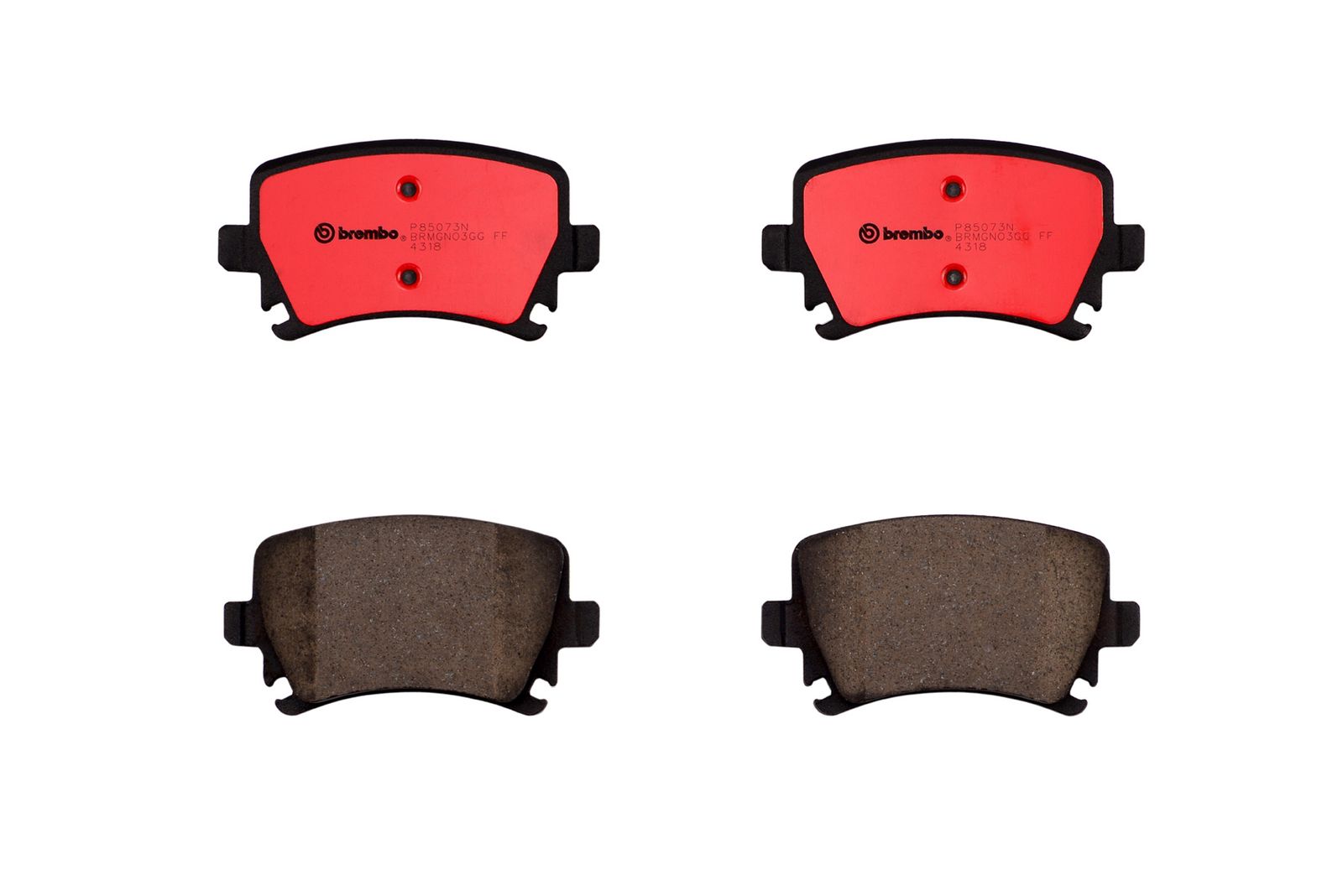 PRIME Ceramic Rear Disc Brake Pad Set - P85073N_01
