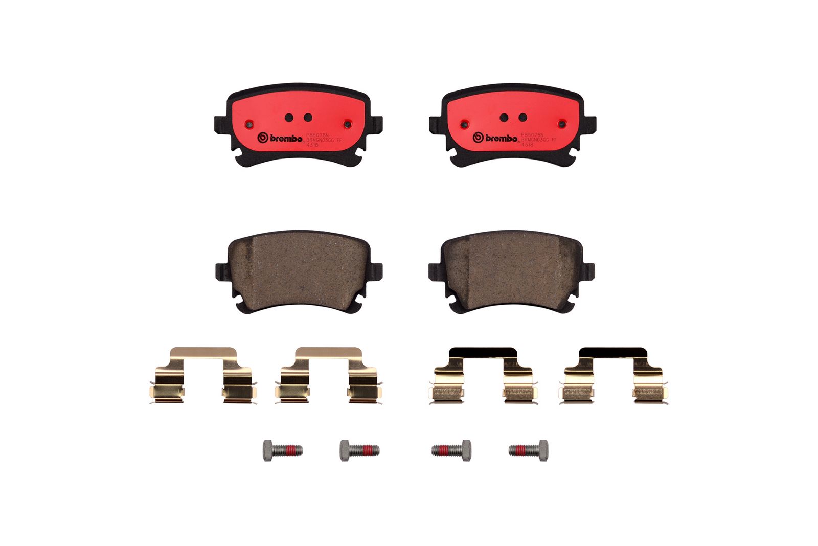 PRIME Ceramic Rear Disc Brake Pad Set - P85076N_01