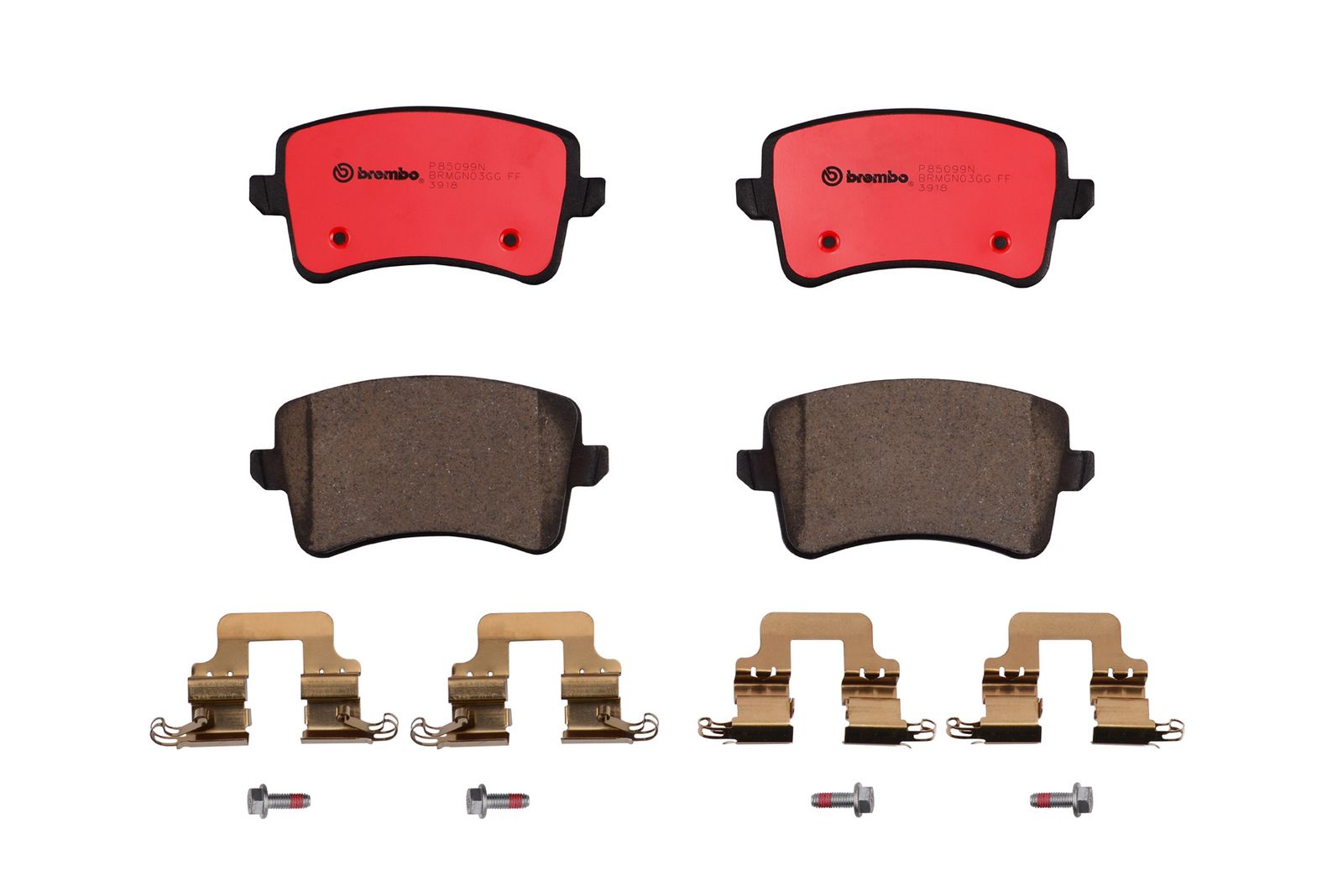PRIME Ceramic Rear Disc Brake Pad Set - P85099N_01