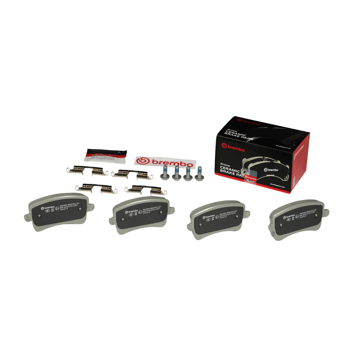 PRIME Ceramic Rear Disc Brake Pad Set - P85099N_03