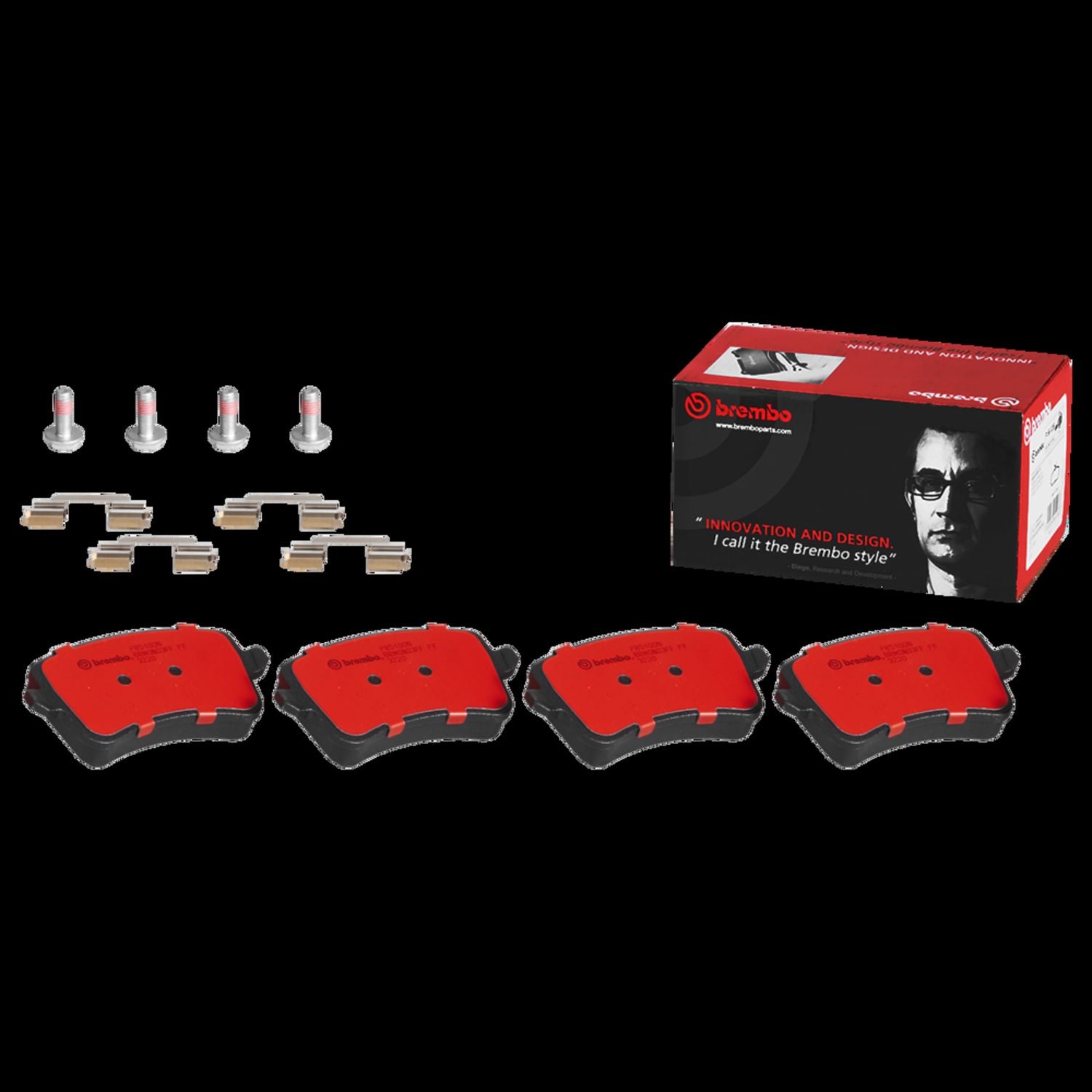 PRIME Ceramic Rear Disc Brake Pad Set - P85100N_02
