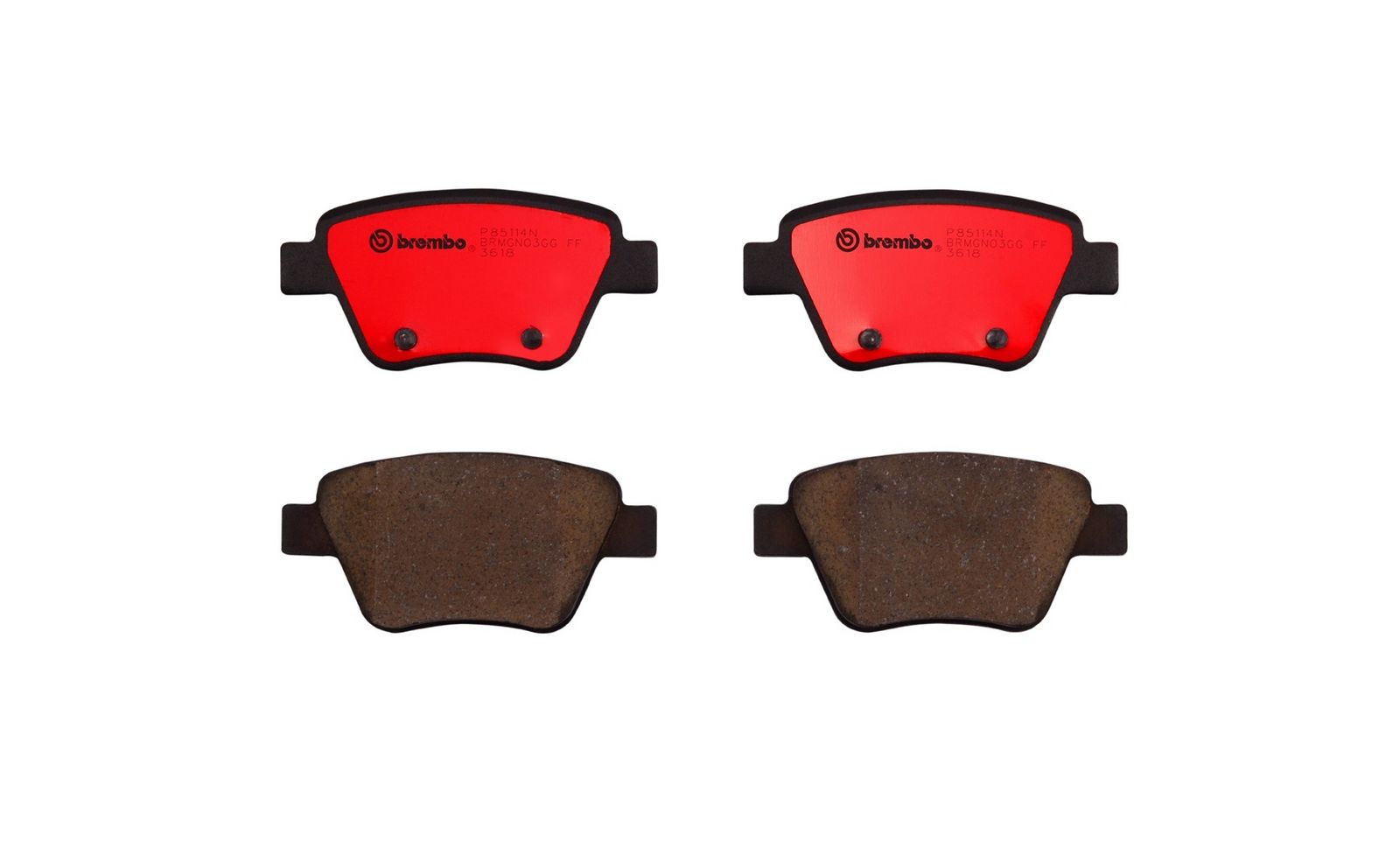 PRIME Ceramic Rear Disc Brake Pad Set - P85114N_01