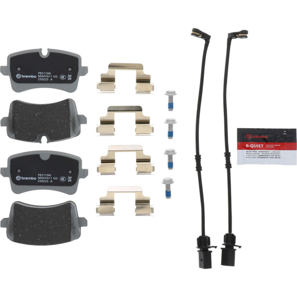 PRIME Ceramic Rear Disc Brake Pad Set P85119N | Brembostore