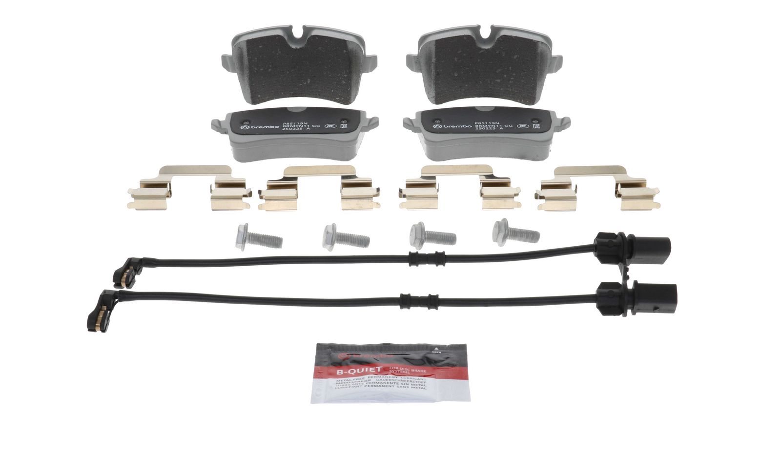 PRIME Ceramic Rear Disc Brake Pad Set - P85119N_07