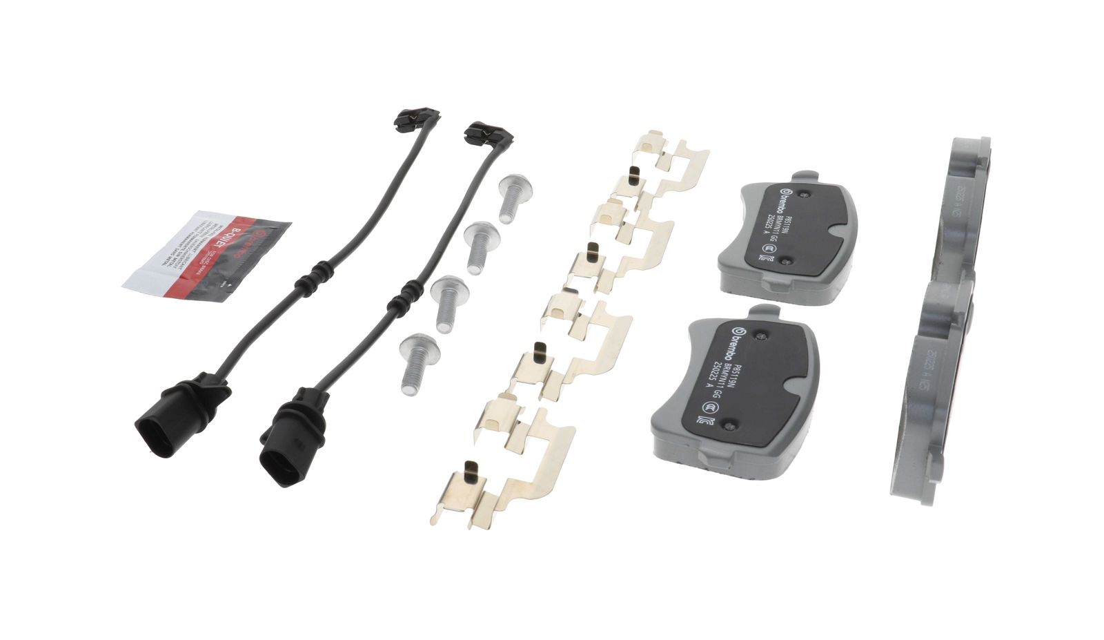 PRIME Ceramic Rear Disc Brake Pad Set - P85119N_14