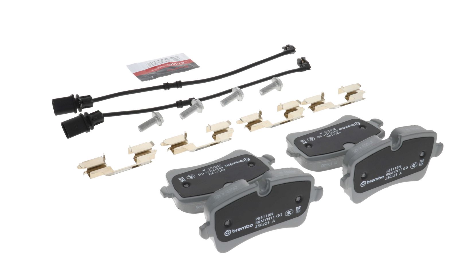 PRIME Ceramic Rear Disc Brake Pad Set - P85119N_17