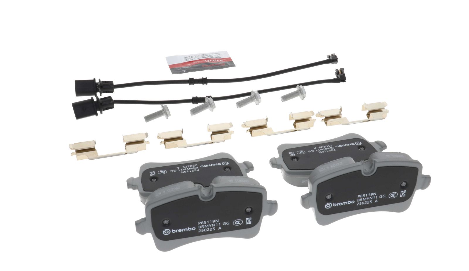 PRIME Ceramic Rear Disc Brake Pad Set - P85119N_18