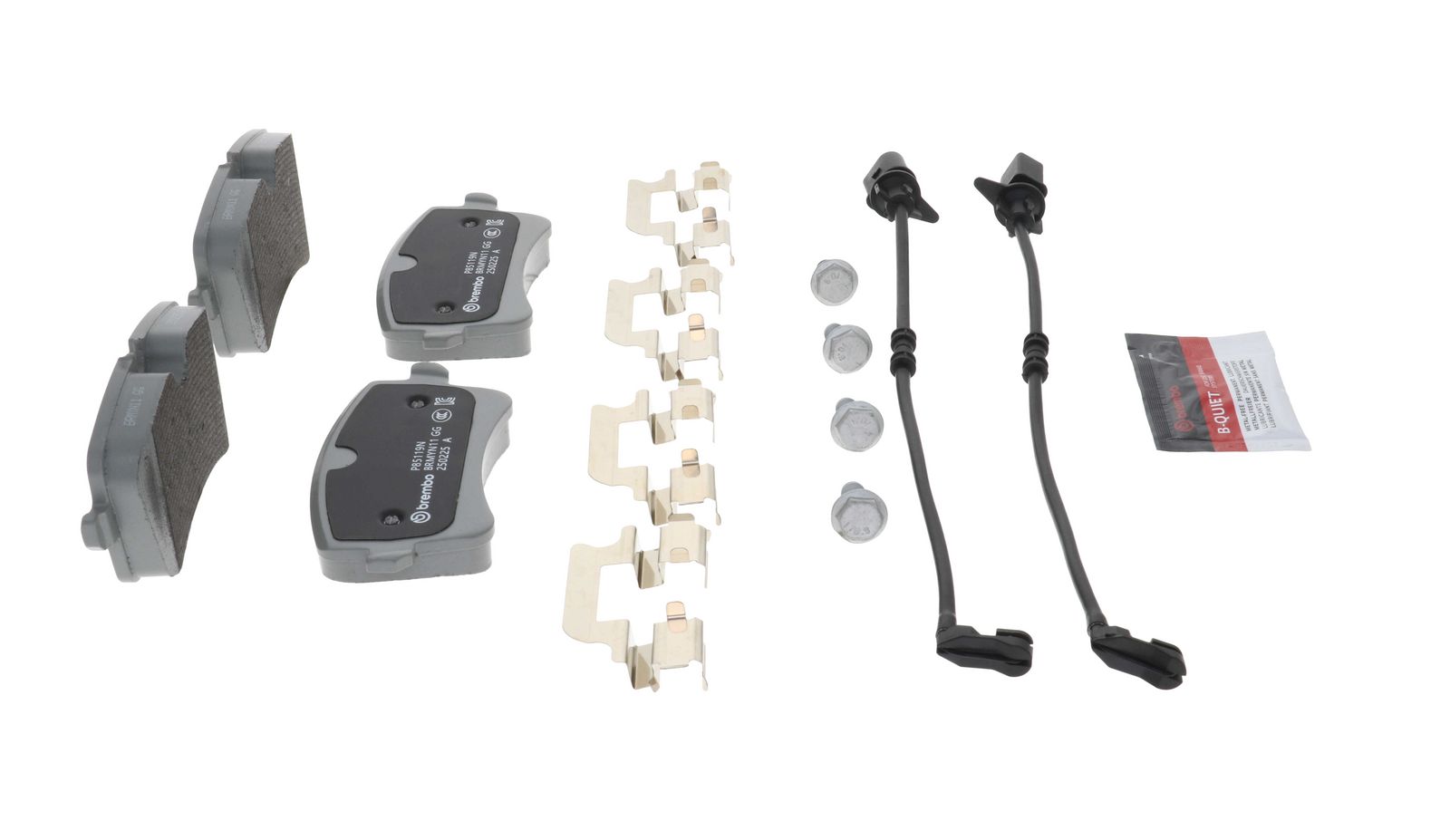PRIME Ceramic Rear Disc Brake Pad Set - P85119N_25