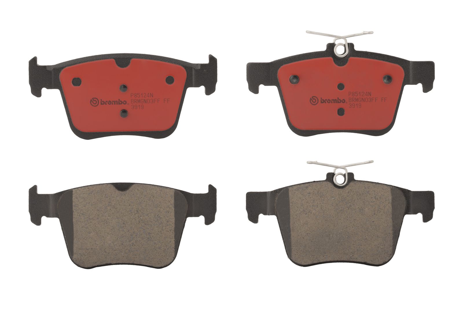 PRIME Ceramic Rear Disc Brake Pad Set - P85124N_01