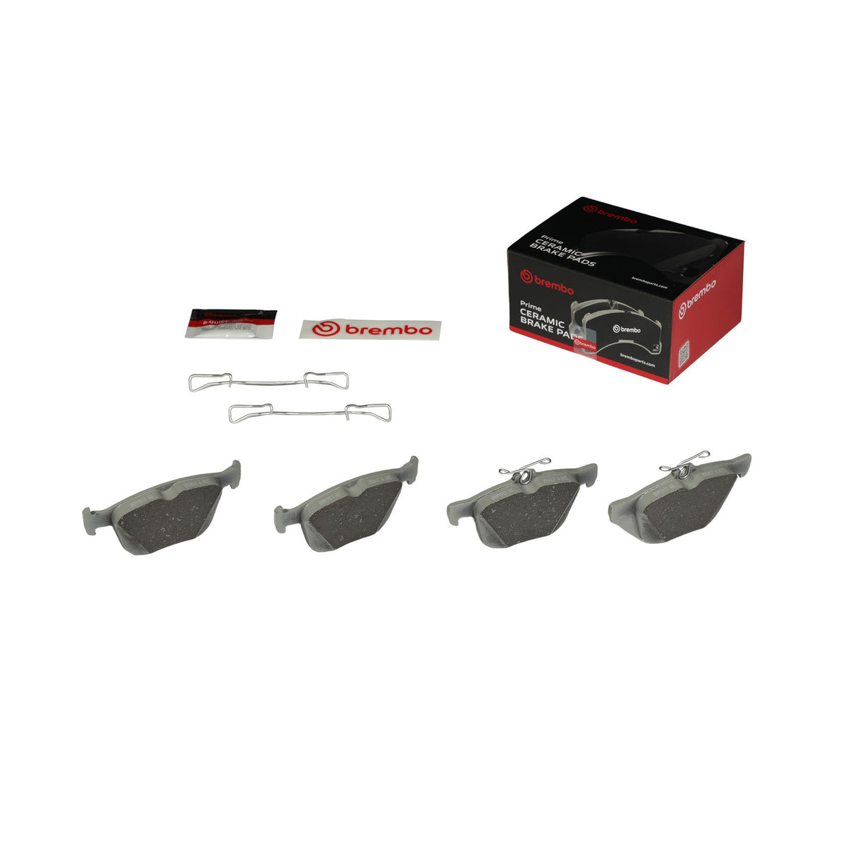 PRIME Ceramic Rear Disc Brake Pad Set - P85124N_03