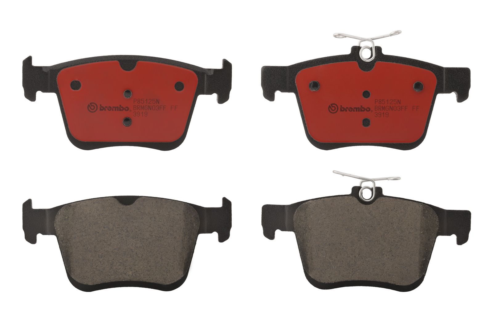 PRIME Ceramic Rear Disc Brake Pad Set - P85125N_01