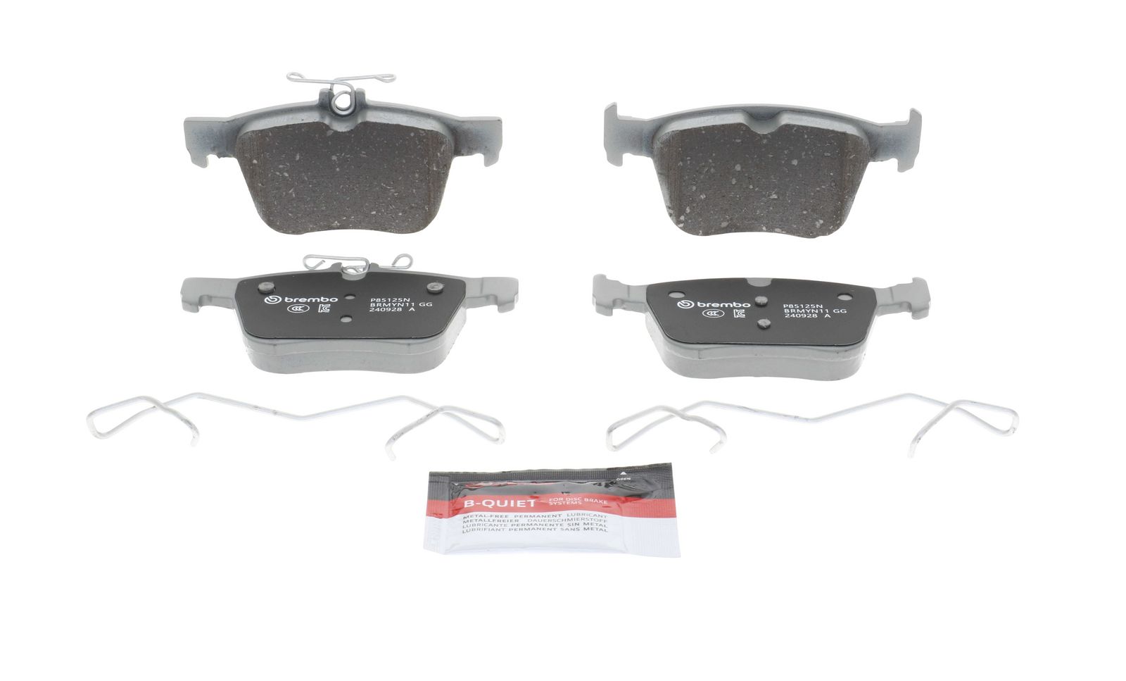 PRIME Ceramic Rear Disc Brake Pad Set - P85125N_07
