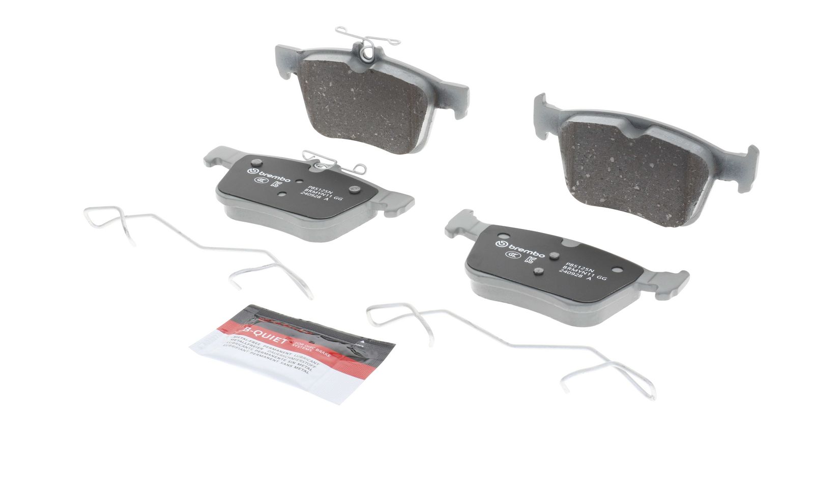 PRIME Ceramic Rear Disc Brake Pad Set - P85125N_09