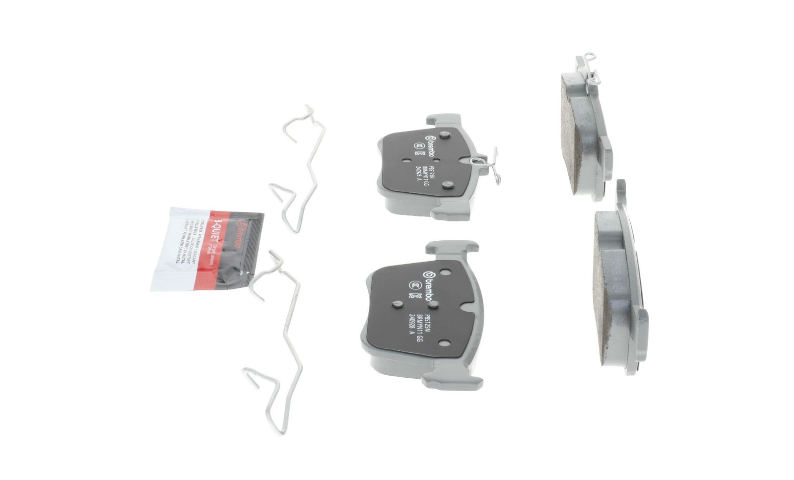 PRIME Ceramic Rear Disc Brake Pad Set - P85125N_13