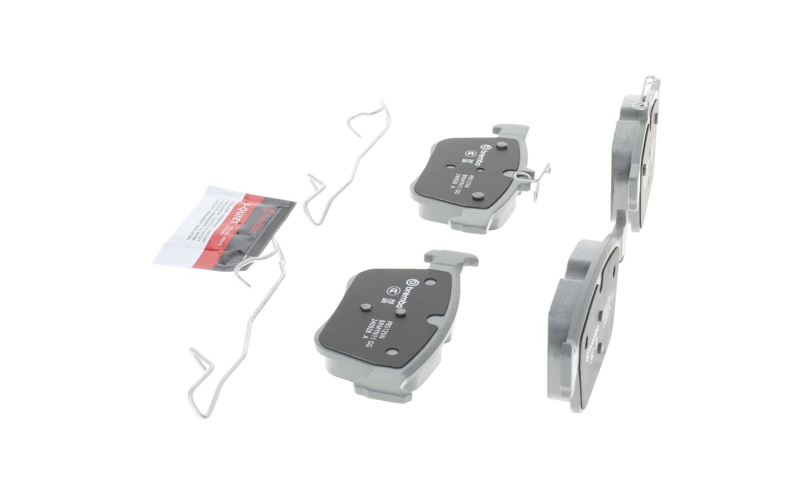 PRIME Ceramic Rear Disc Brake Pad Set - P85125N_14