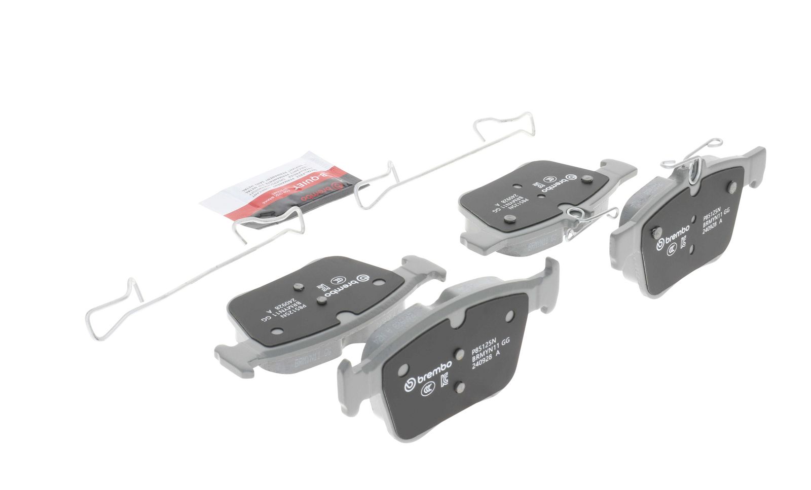 PRIME Ceramic Rear Disc Brake Pad Set - P85125N_16