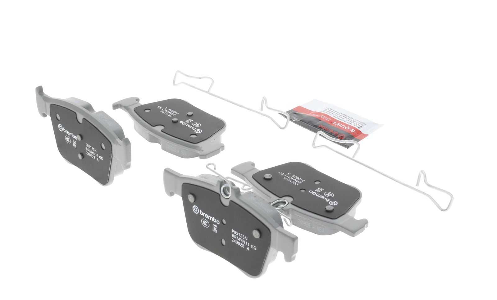 PRIME Ceramic Rear Disc Brake Pad Set - P85125N_22