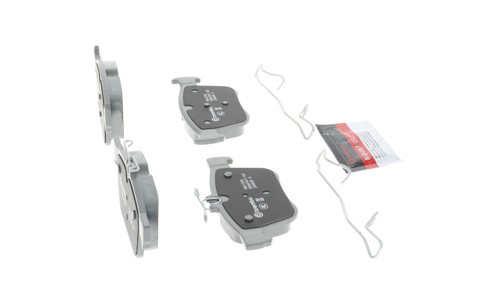 PRIME Ceramic Rear Disc Brake Pad Set - P85125N_24