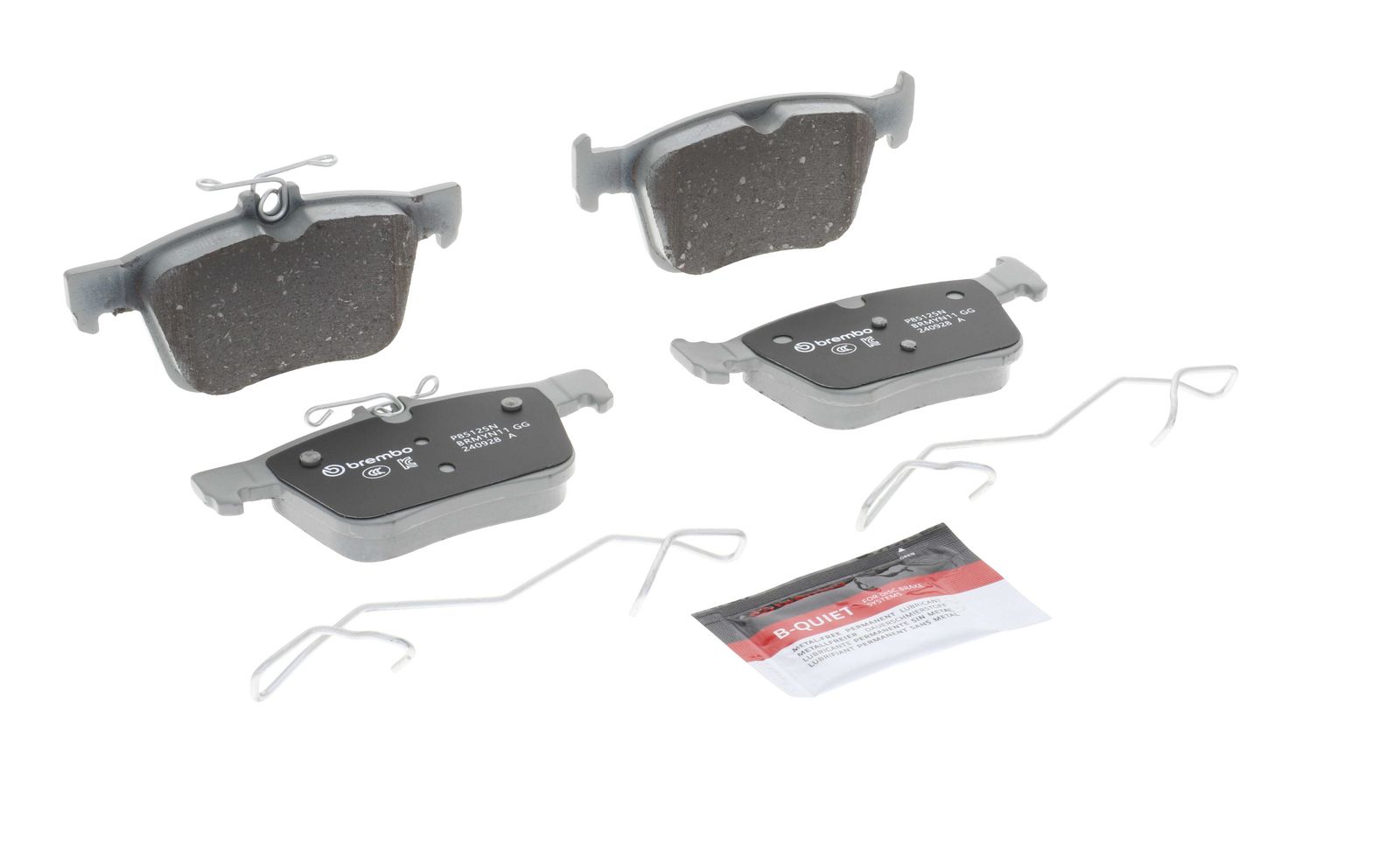 PRIME Ceramic Rear Disc Brake Pad Set - P85125N_29