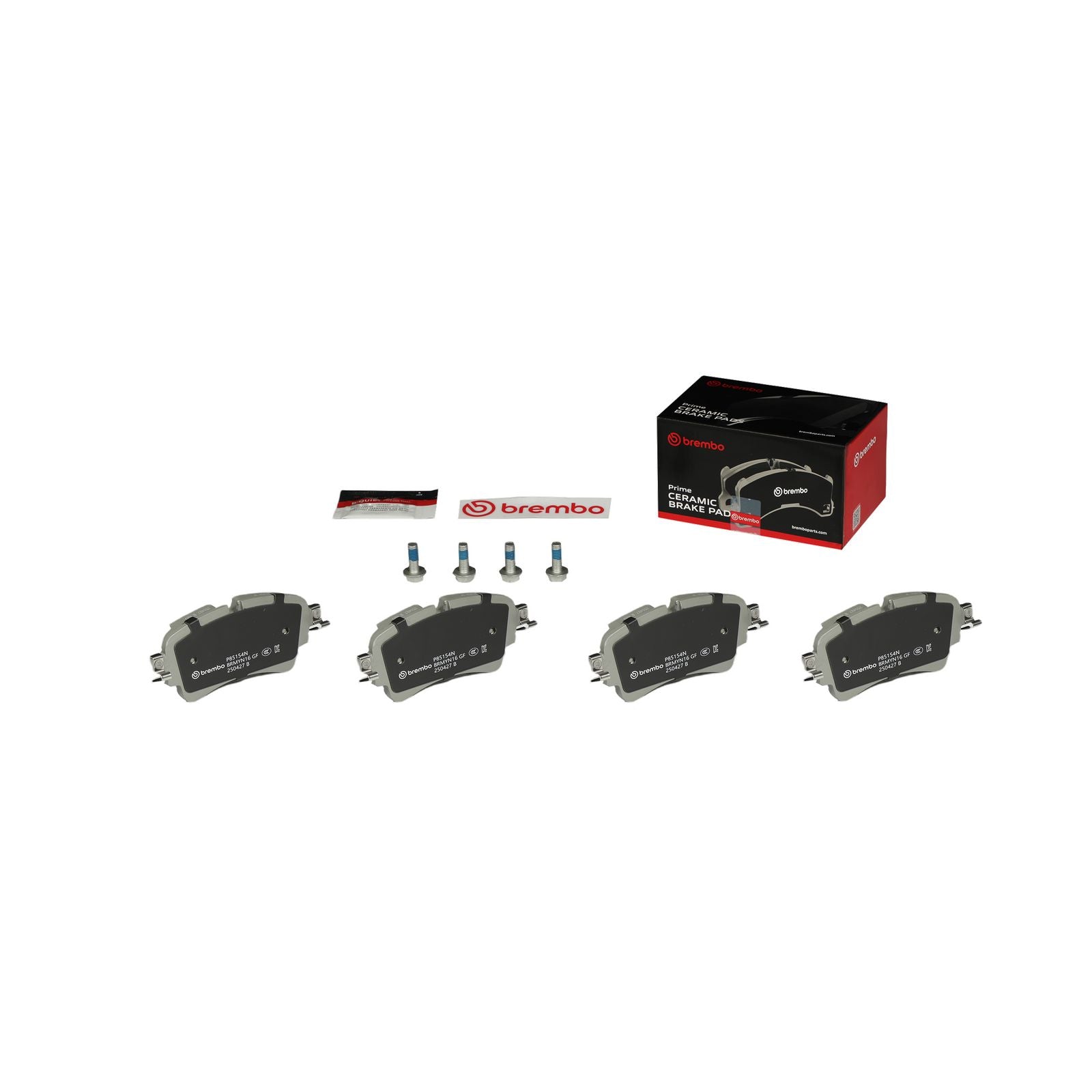 PRIME Ceramic Rear Disc Brake Pad Set P85154N | Brembostore