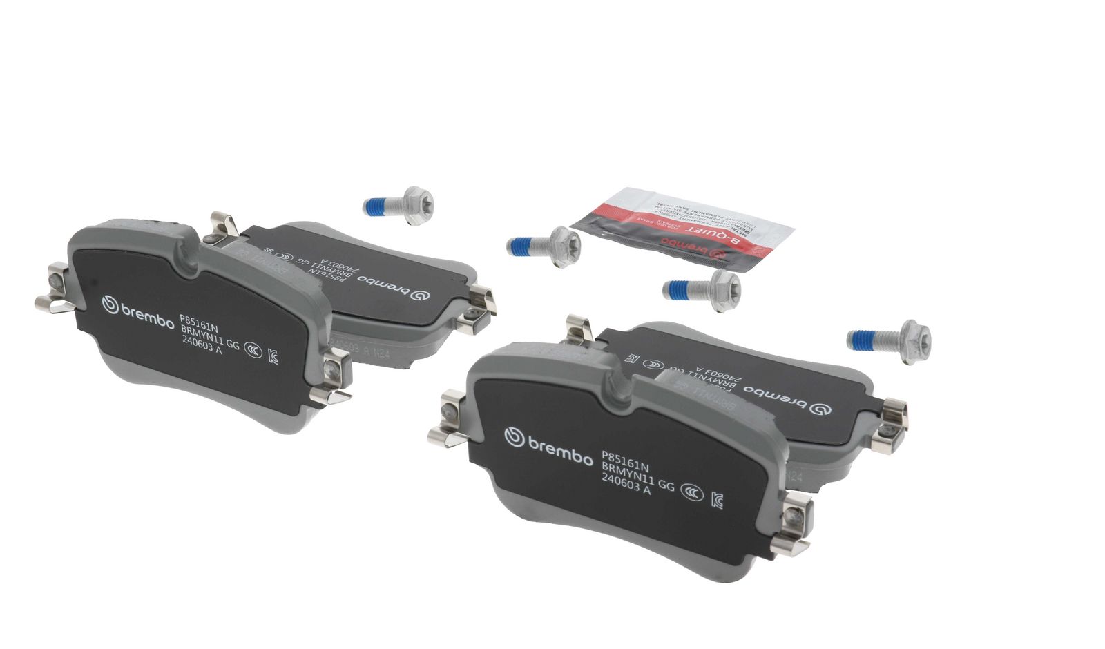 PRIME Ceramic Rear Disc Brake Pad Set P85161N | Brembostore