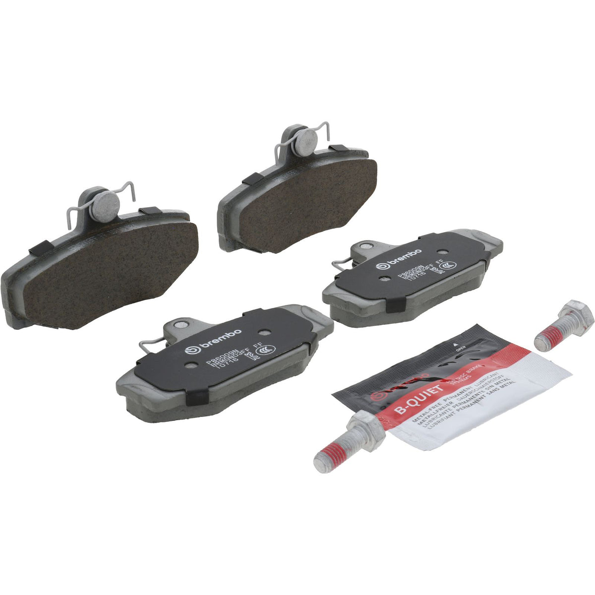 PRIME Ceramic Rear Disc Brake Pad Set - P86009N_01