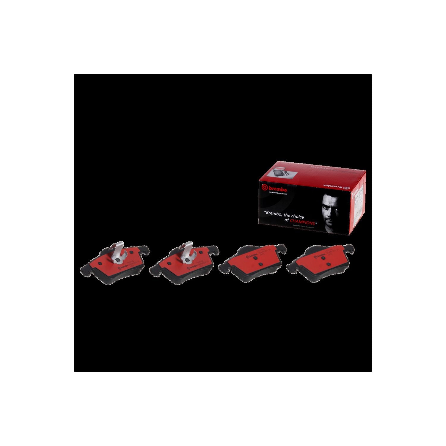 PRIME Ceramic Rear Disc Brake Pad Set - P86014N_01