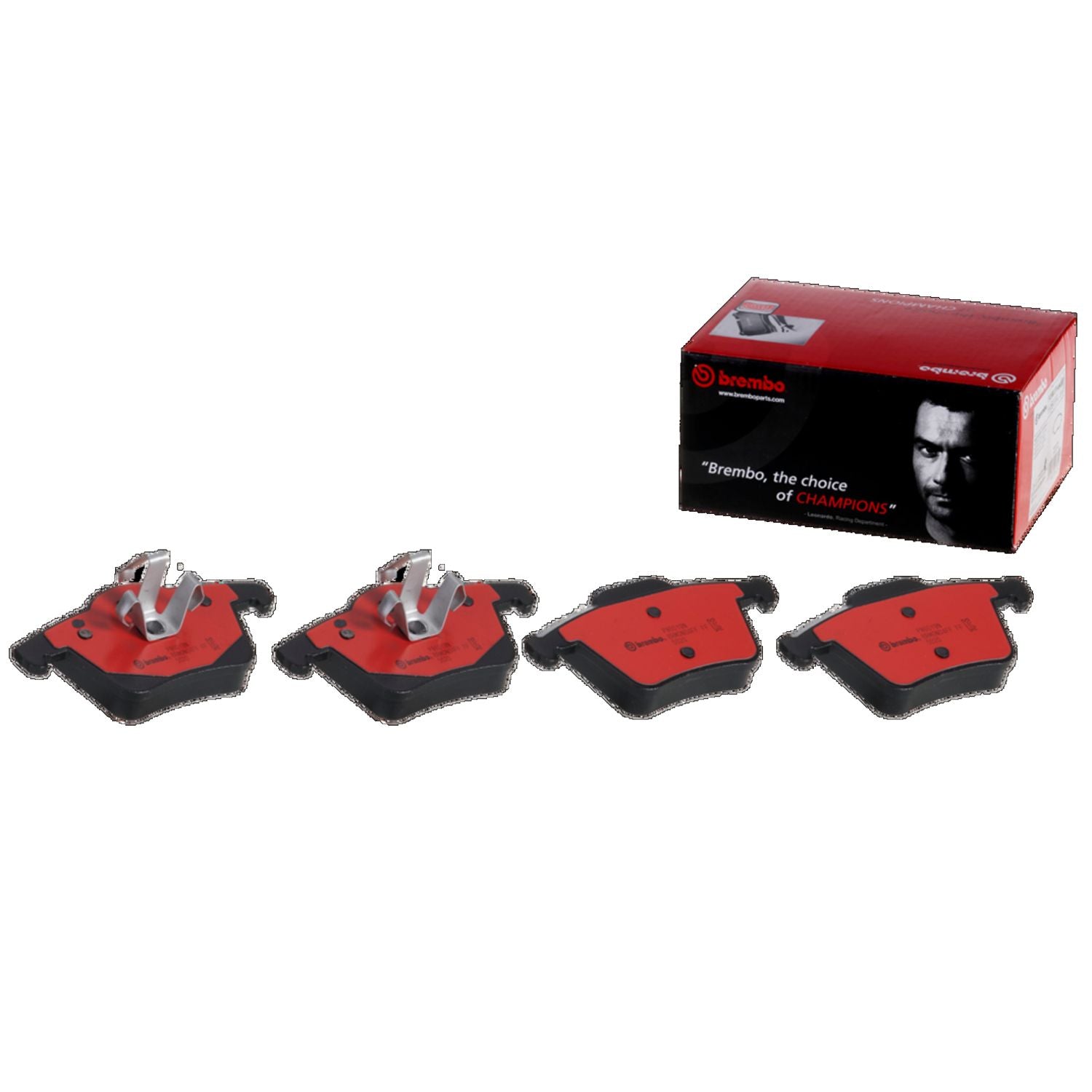 PRIME Ceramic Rear Disc Brake Pad Set - P86019N_02