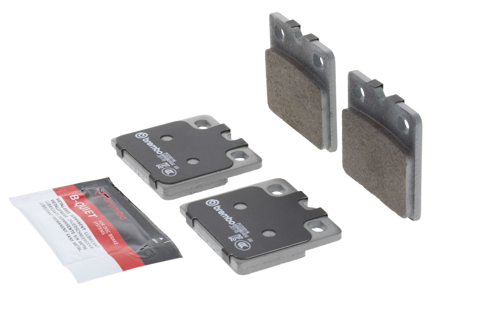 PRIME Ceramic Rear Parking Brake Disc Brake Pad Set - P02001N_08