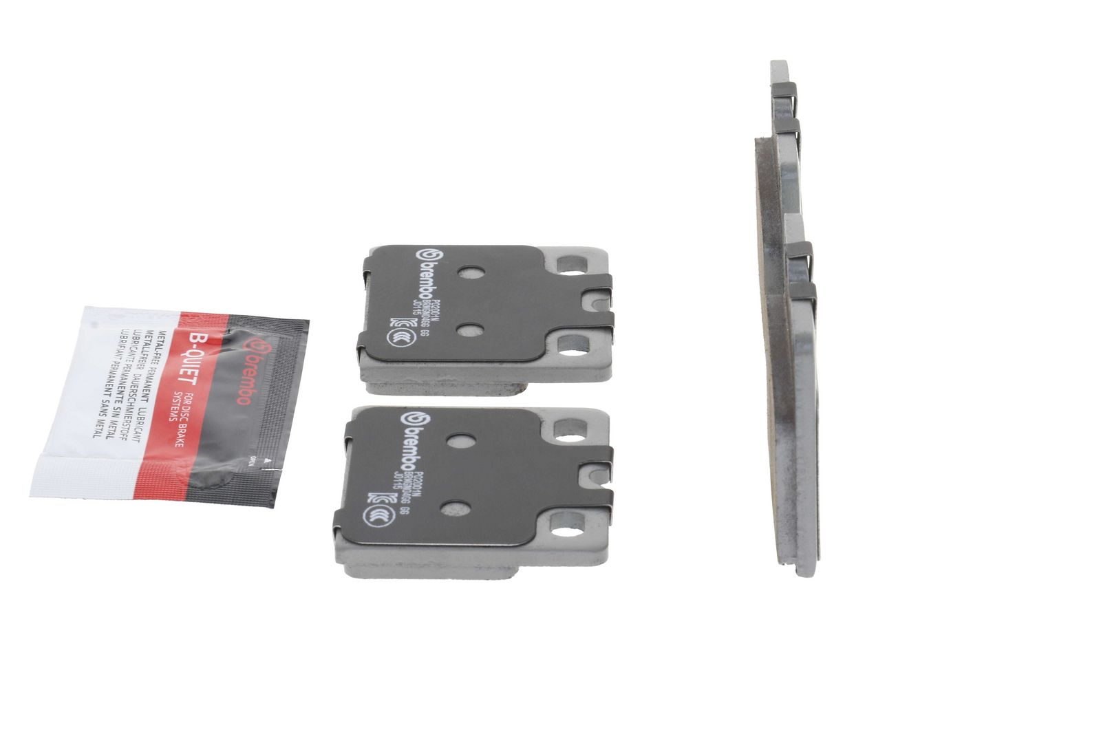 PRIME Ceramic Rear Parking Brake Disc Brake Pad Set - P02001N_10