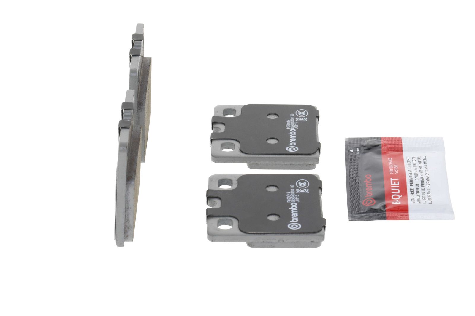 PRIME Ceramic Rear Parking Brake Disc Brake Pad Set - P02001N_22
