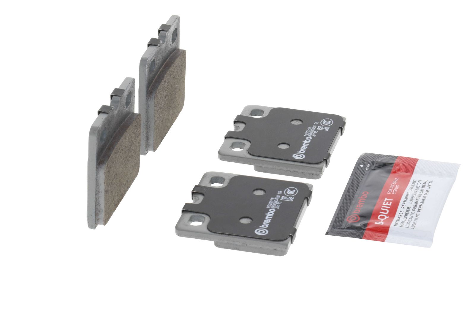 PRIME Ceramic Rear Parking Brake Disc Brake Pad Set - P02001N_23