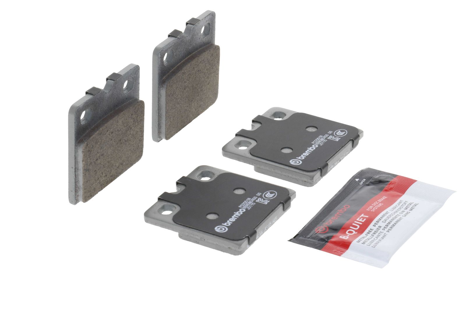 PRIME Ceramic Rear Parking Brake Disc Brake Pad Set - P02001N_24