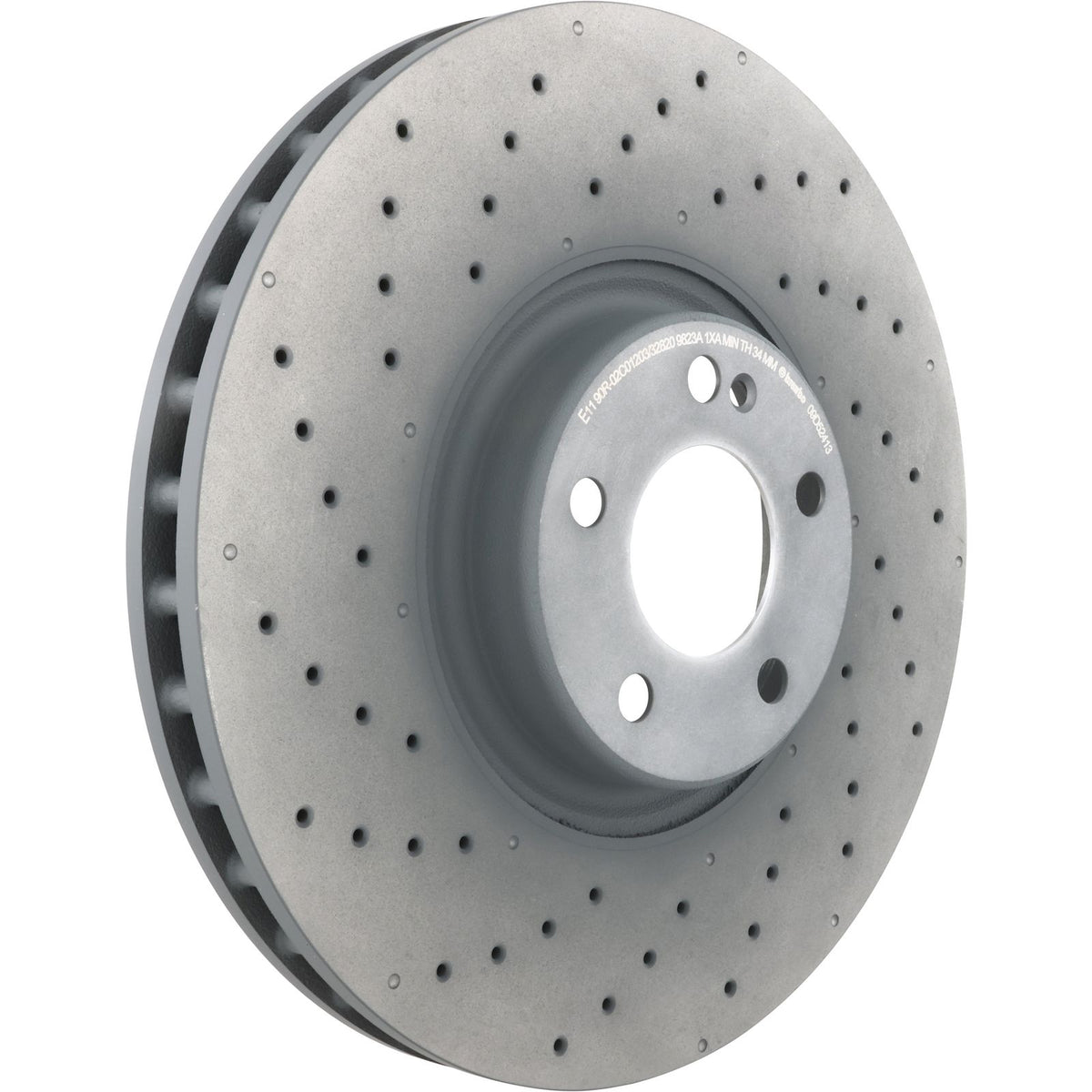 PRIME Co-cast Front Disc Brake Rotor - 09.D524.13_01
