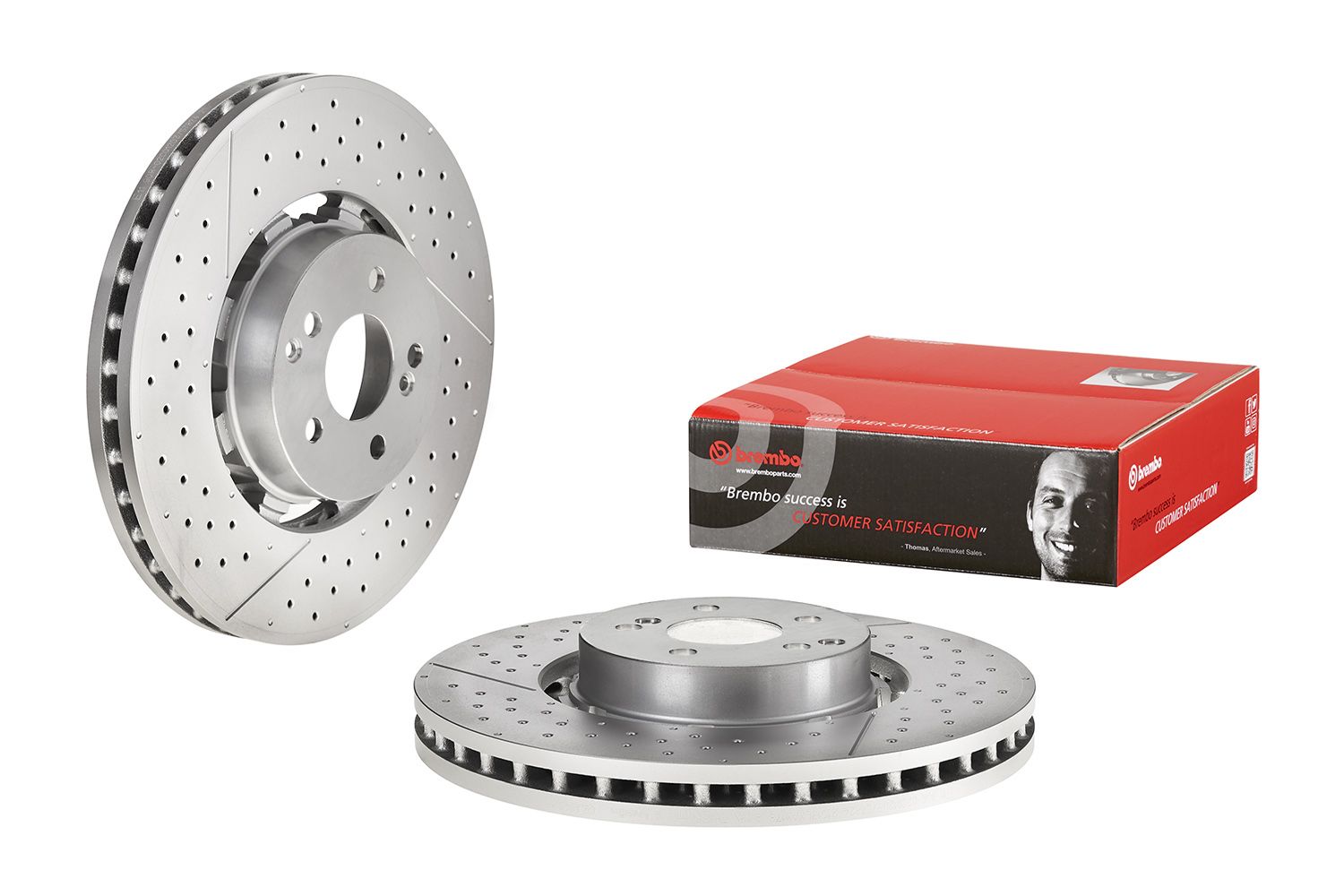 PRIME Dual Cast Front Disc Brake Rotor - 09.A945.33_01