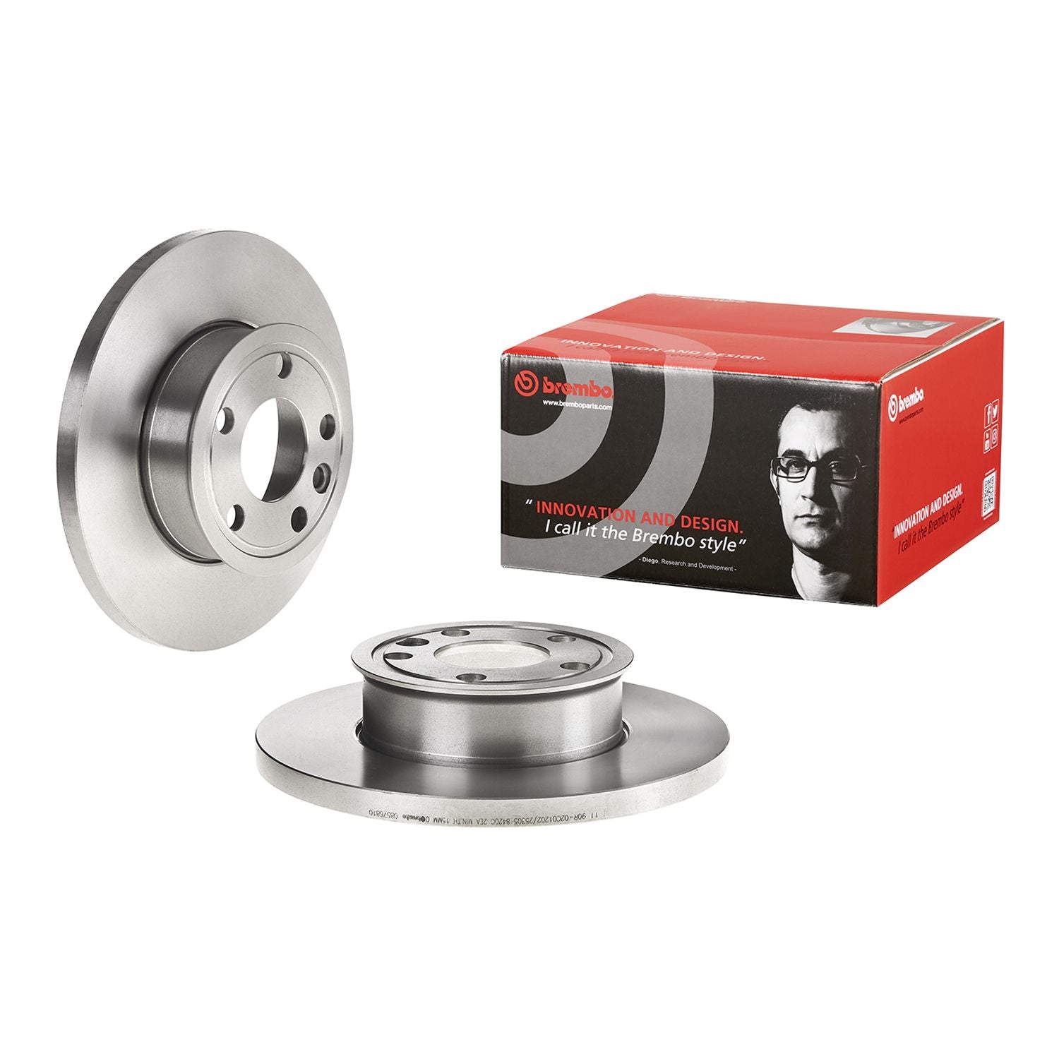 PRIME Front Disc Brake Rotor - 08.5768.10_01