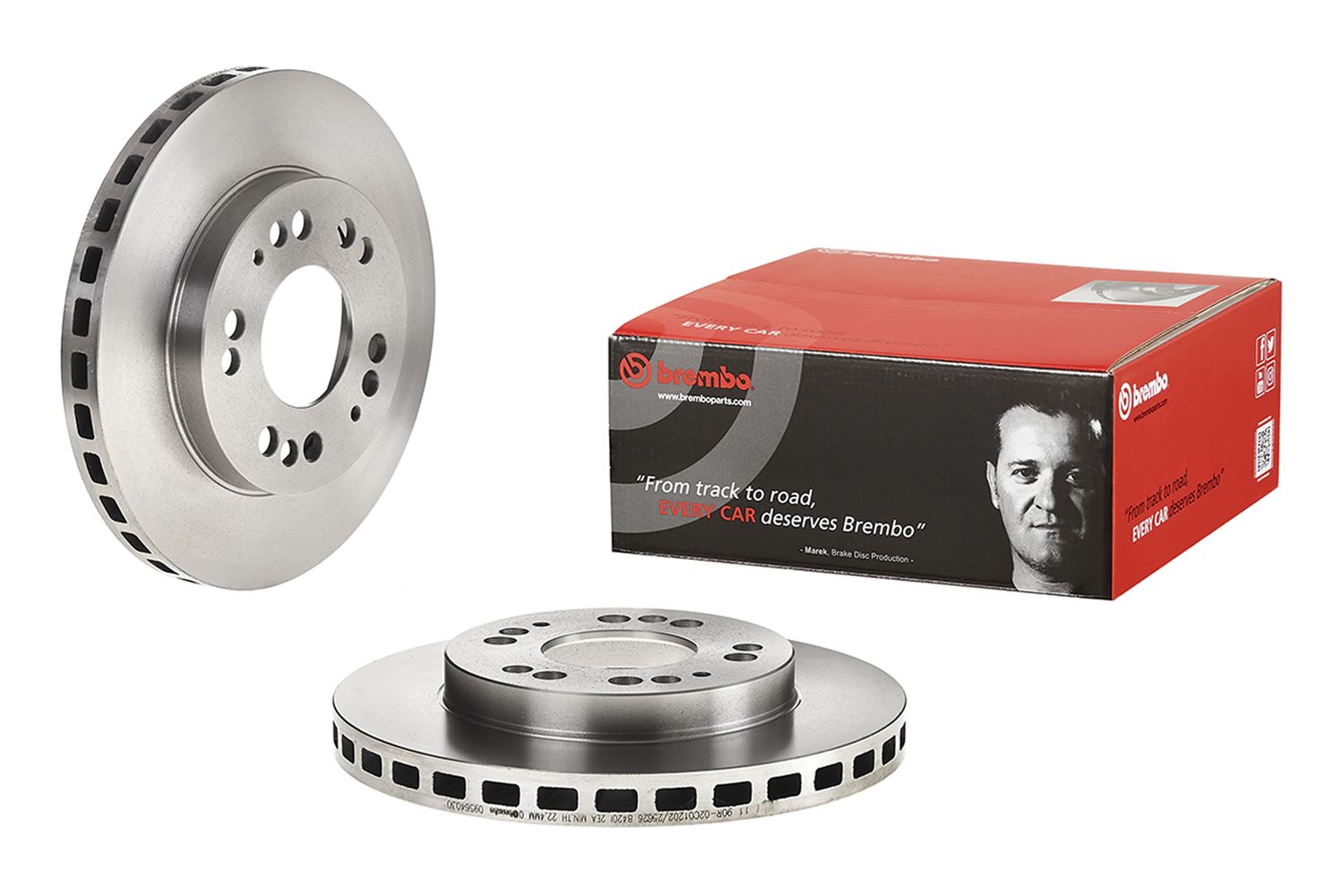 PRIME Front Disc Brake Rotor - 09.5640.30_01