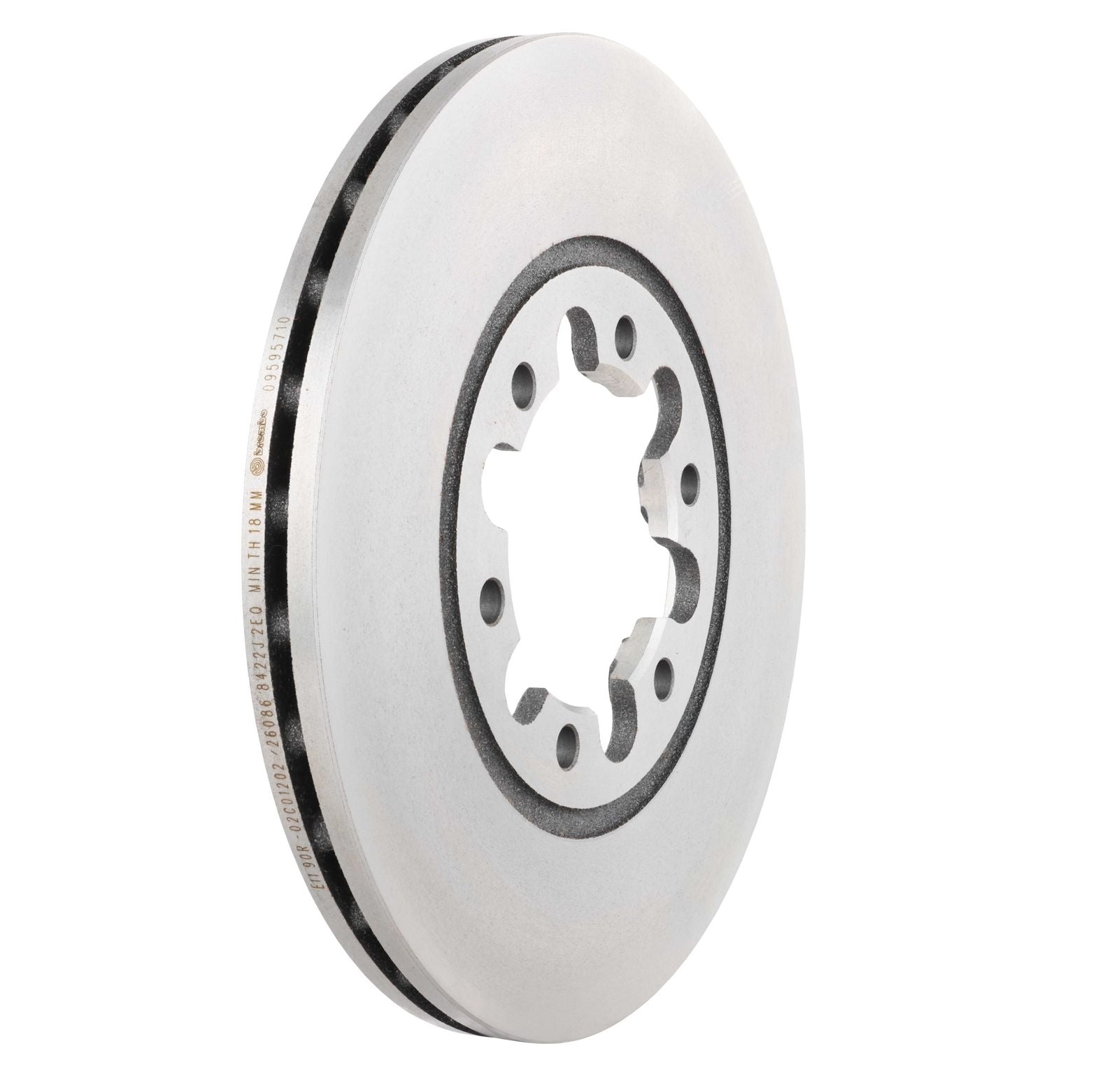 PRIME Front Disc Brake Rotor - 09.5957.10_26