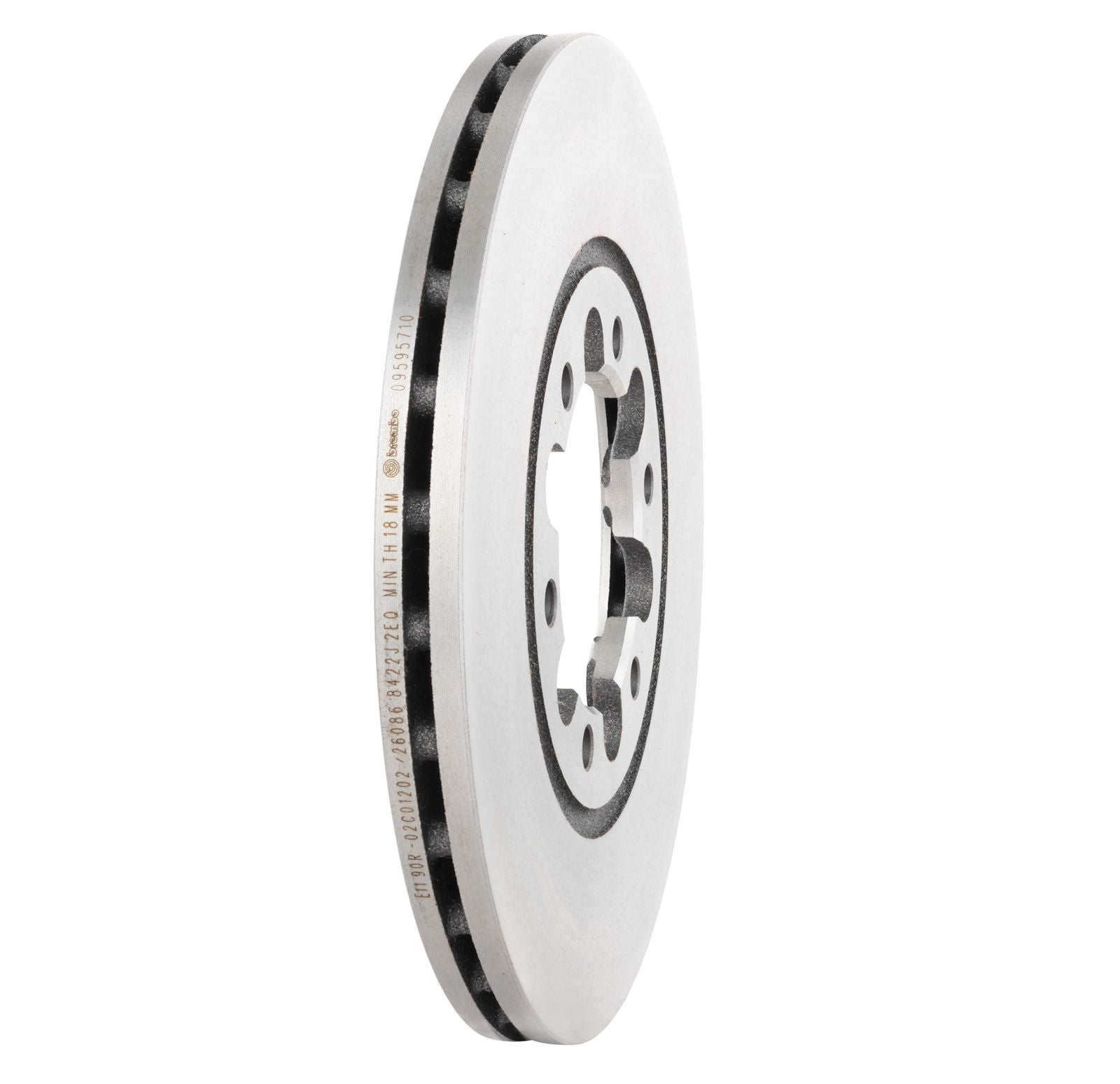 PRIME Front Disc Brake Rotor - 09.5957.10_25