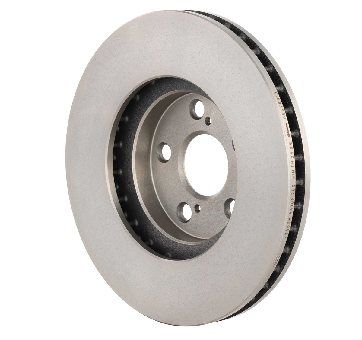 PRIME Front Disc Brake Rotor - 09.6708.10_16