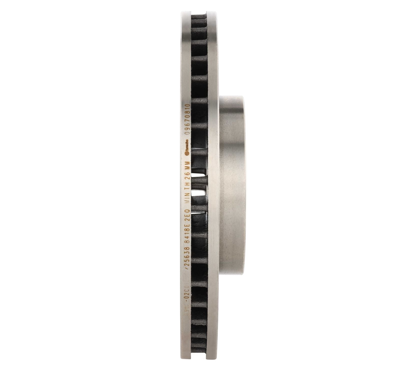 PRIME Front Disc Brake Rotor - 09.6708.10_19