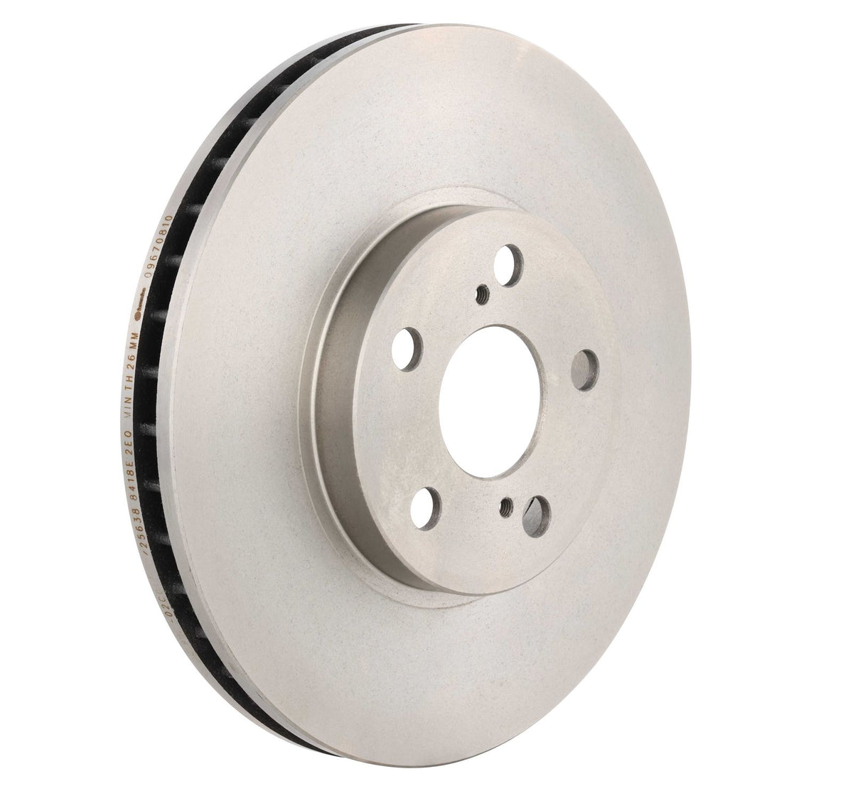 PRIME Front Disc Brake Rotor - 09.6708.10_22
