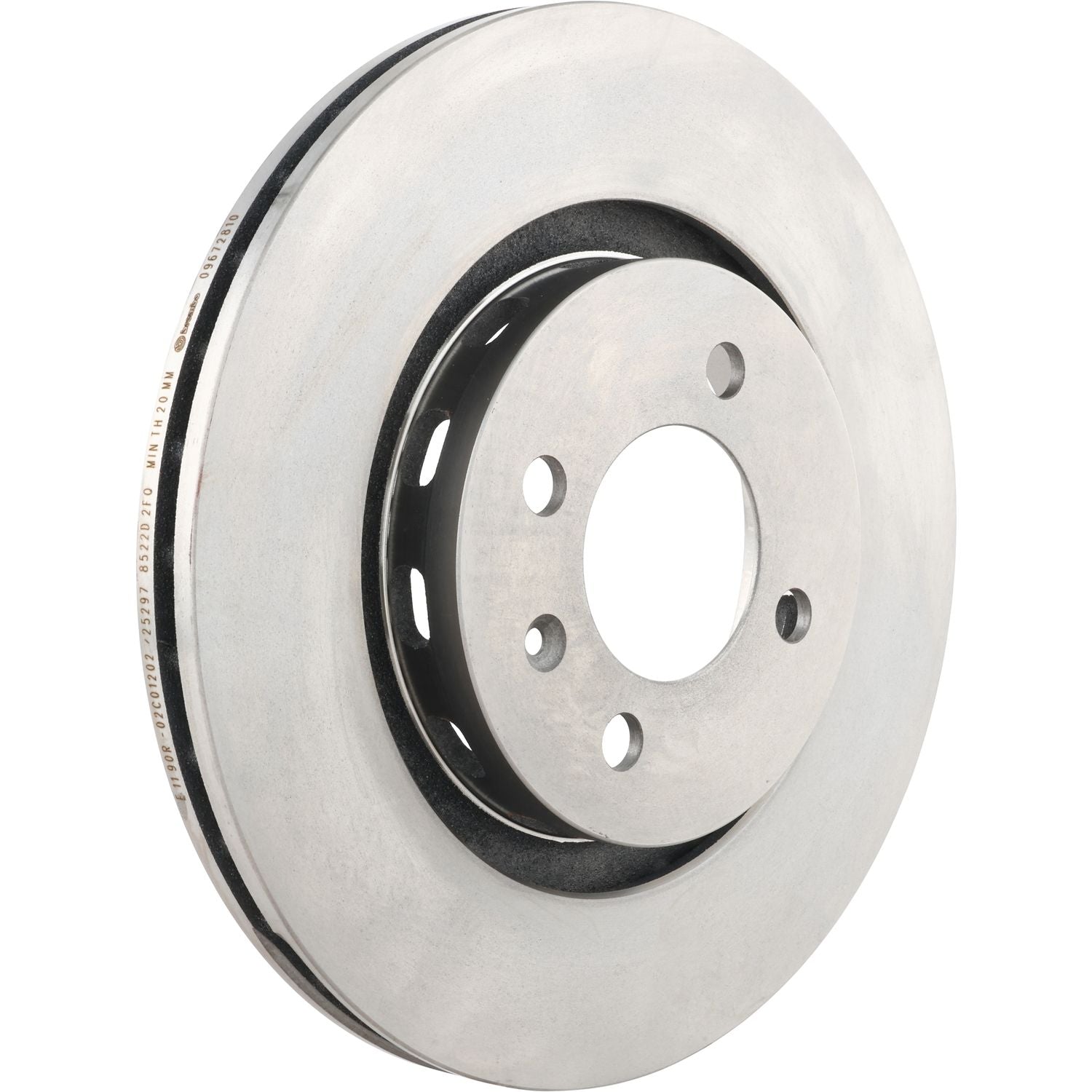 PRIME Front Disc Brake Rotor - 09.6728.10_01