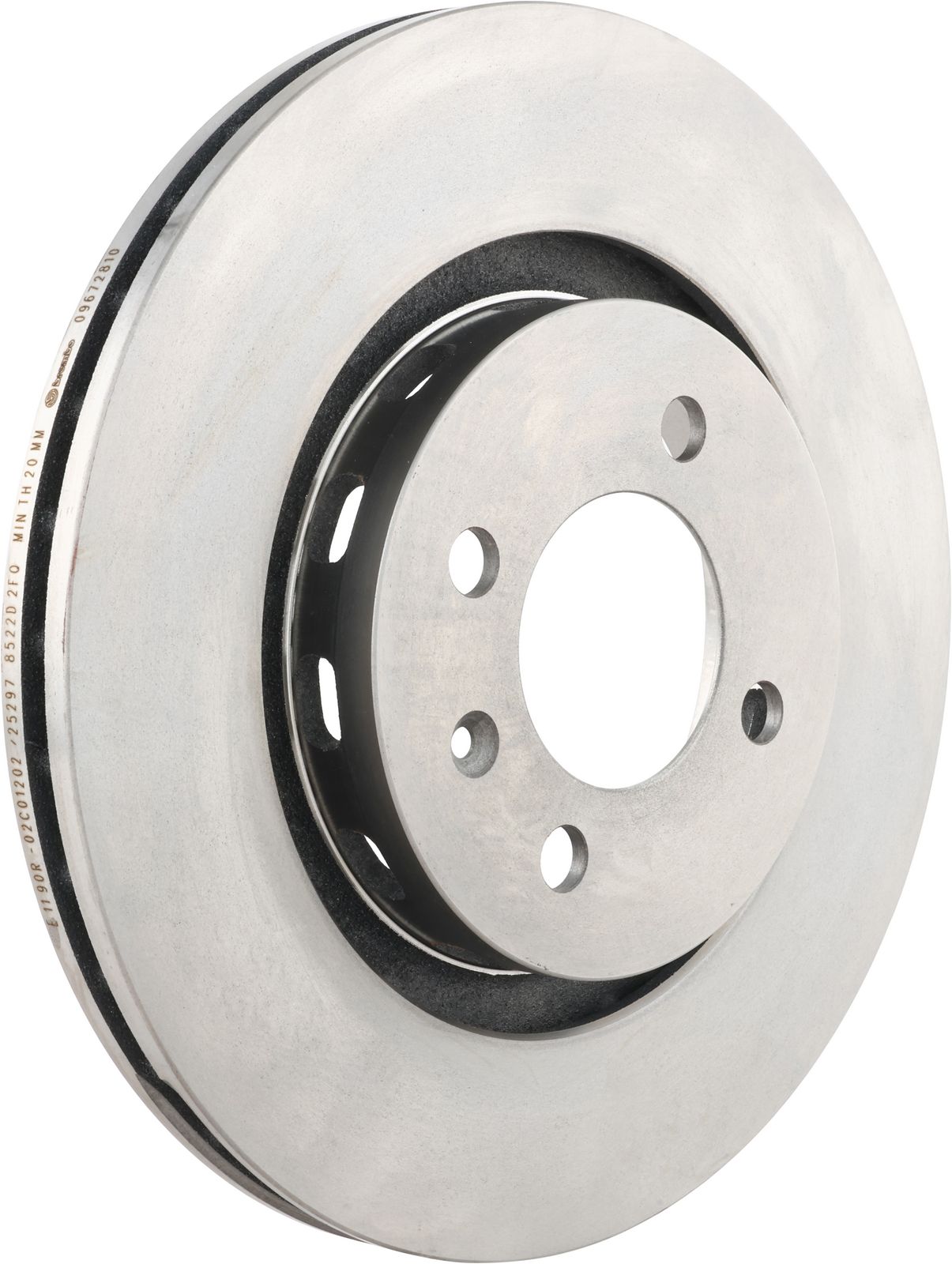 PRIME Front Disc Brake Rotor - 09.6728.10_01