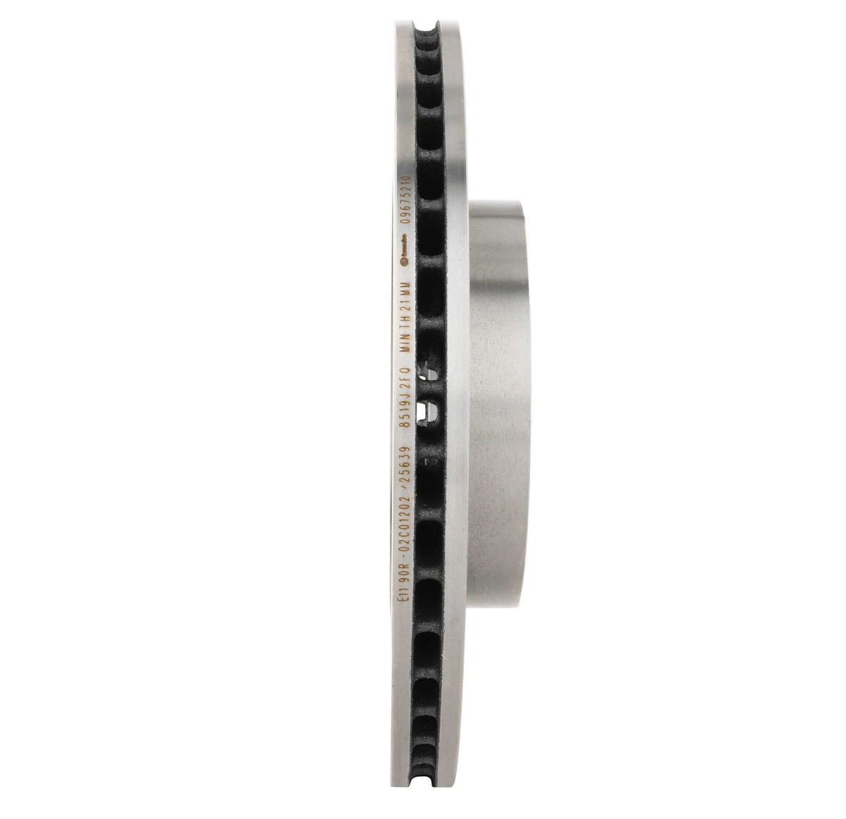 PRIME Front Disc Brake Rotor - 09.6752.10_25